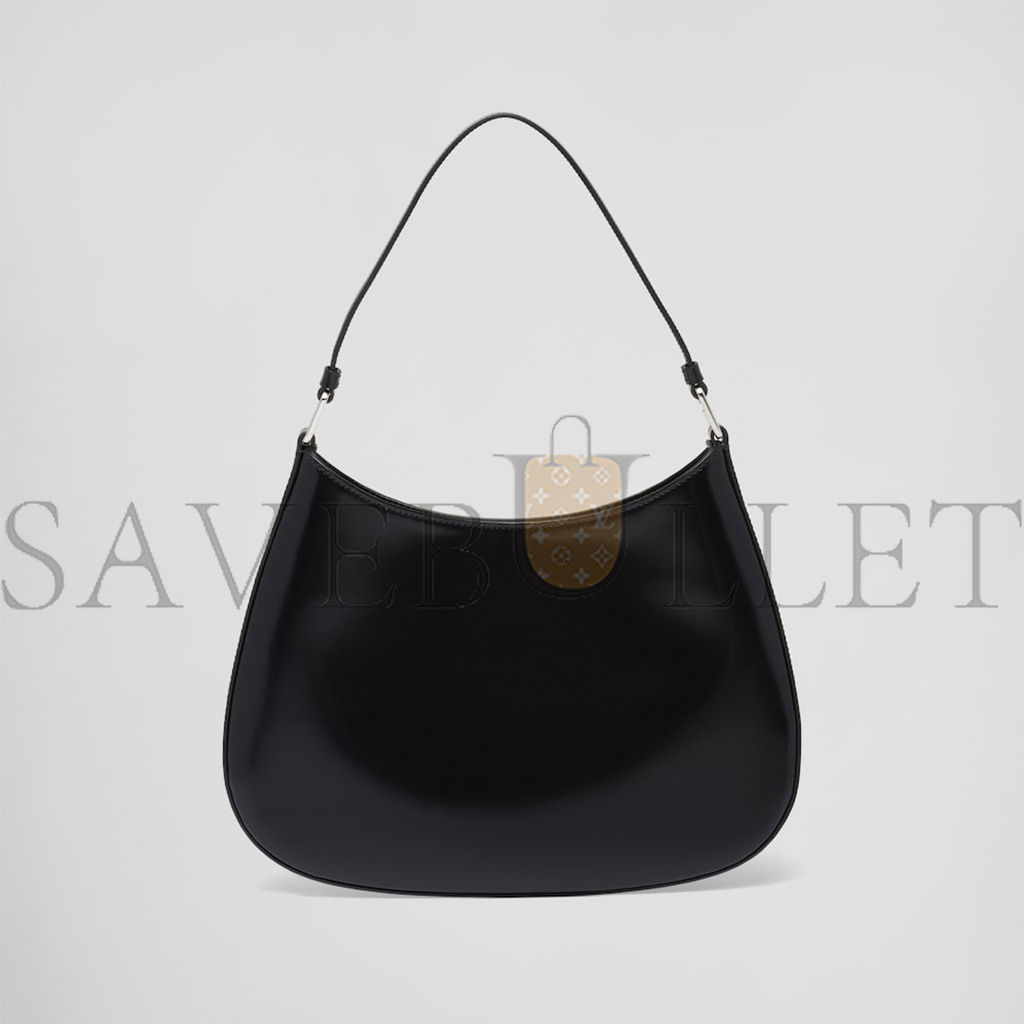 Pra*a cleo brushed leather shoulder bag 1bc499 (27*22*6cm)